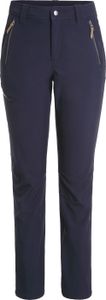 Icepeak Softshellhose Damen mit Fleecefutter EP Arcola in Kurzgröße, Farbe:Blau, Größe:20
