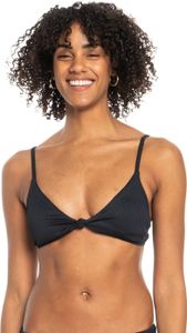 Roxy Rib Love The Surf Knot Bikinioberteil Schwarz S Frau Schwarz S