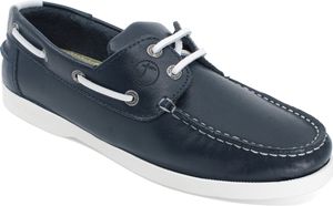 Damen Bootsschuhe Seajure Cannon Marineblau Leder, Größe 37