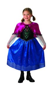 Anna Deluxe Kostüm- Disney Die Eiskönigin, Größe:L