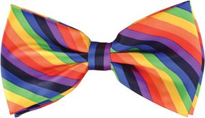 Bristol Novelty Fliege in Regenbogenfarben BN1084 (Einheitsgröße) (Bunt)