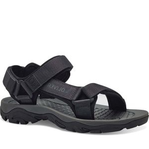 s.Oliver Herren Klassische Sandalen 5-18200-42 080 Farbe: Schwarz Größe: 41