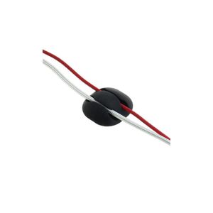 OTB Kabelmanagement - Kabelclips / Kabelhalter - 10er Set schwarz