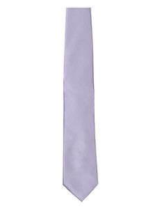 TYTO Uni saténová kravata TT901 Violett Lilac 144 x 8,5cm