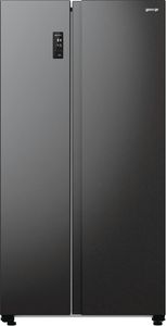 Gorenje NRR9185EABXL Side-by-Side Kühl-Gefrier-Kombination, Freistehend, 550L NoFrost, FastFreeze, ConvertActive, Schwarz