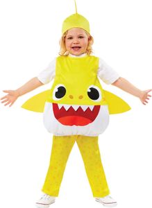 Amscan - Kinderkostüm Baby Shark, Hai, Haifisch, Karneval, Fasching, Mottoparty
