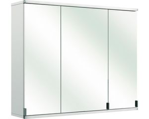 Spiegelschrank Pelipal 90 x 20 x 73 cm weiß hochglanz 3-türig IP 33
