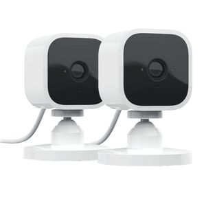 Blink Mini – Kompakte, smarte Plug-in-Sicherheitskamera für innen, 1080p-HD (Weiß)