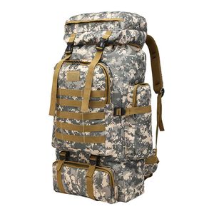 Army Backpack Military Backpack Tactical Backpack Militär Rucksack Trekkingrucksack Taktischer Wanderrucksack für Damen und Herren Outdoor Camping, Tarnung