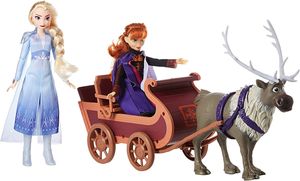Hasbro Disney Die Eiskönigin 2 Schlittenfahrt mit Sven und den Schwestern Elsa und Anna