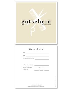 Frank Paperman | 120x Gutschein für Kunden | Friseur Gutschein | Gutscheine zum selber Ausfüllen | Gutschein Vordruck in Quadratform | Geschenkkarten