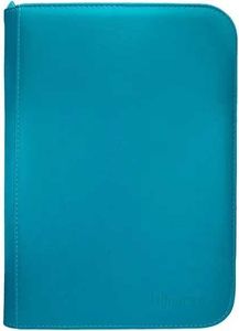 Ultra Pro Zippered 4 Taschenalbumseiten Für Karten Blau  Blau One Size