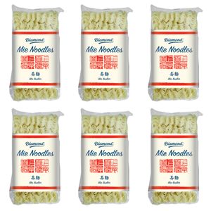Diamond Double Happiness chinesische Mie Nudeln ohne Ei 250g 6er Pack
