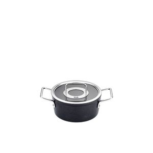 Fissler Adamant / Aluminium-Kochtopf (Ø 20 cm, 2,7L) Töpfe-beschichtet mit Glas-Deckel, antihaftend - Induktion