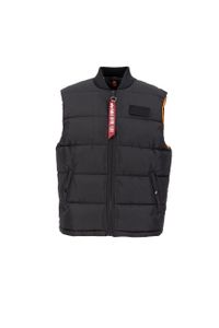 ALPHA INDUSTRIES PUFFER VEST LW Herren Steppweste, Größe:XL, Farbe:03 Black