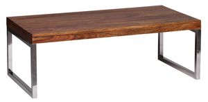 Wohnling Sheesham Couchtisch Massiv 120 x 60 x 40 cm Massivholz; WL1.307