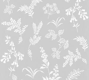 A.S. Création Blumentapete Flavour florale Tapete Papiertapete grau 10,05 m x 0,53 m