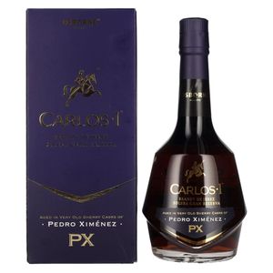 Osborne Carlos I - PX - Pedro Ximénez - Solera Gran Reserva - Brandy de Jerez