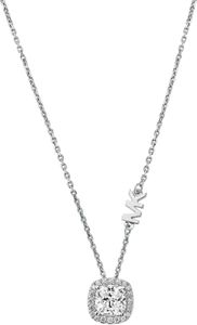 Michael Kors MKC1407AN040 Damen Collier Silber 925 Silber weiß 45 cm