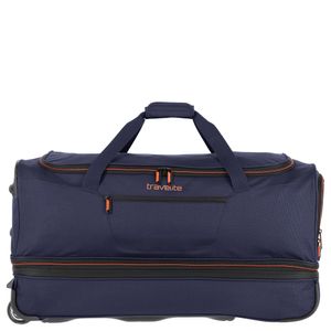 Travelite Cestovní taška na kolečkách Basics L Navy/orange 98/119 l