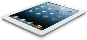 Apple iPadMD514FD/A 24,6 cm (9,7 Zoll) (IPS-Technologie (In-Plane-Switching), Retina-Display) 32 GB Tablet-PC - Apple A6X Prozessor - Weiß - iOS 6 - Multi-Touch 2048 x 1536 Display - Bluetooth - LED Hintergrundbeleuchtung - Slate