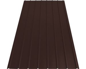 PRECIT trapézový plech H12 čokoládově hnědá 2500 x 910 x 0,4 mm