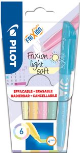 Zvýrazňovač PILOT FRIXION light soft 6 ks