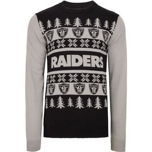 NFL Ugly Sweater XMAS Strick Pullover Las Vegas Raiders - XL