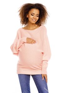 Damski sweter ciążowy PeeKaBoo Barcs Salmon Universal