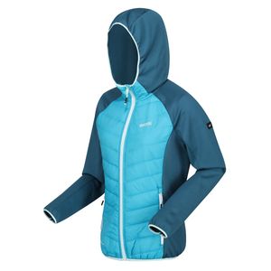 Regatta Andreson VIII Hybrid Softshelljacke Damen mit Kapuze, Farbe:Beere, Größe:44