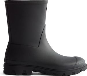 Hunter Pánske Downpour krátke Wellington topánky čierne veľkosť 43
