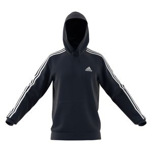 adidas Kapuzenpullover Herren im 3 Streifen Design, Größe:L, Farbe:Blau