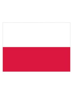 Fahne Polen / 90 x 150 cm - Farbe: Poland - Größe: 90 x 150 cm