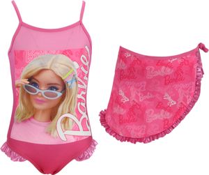 Barbie Badpak + Sarong - Maat 3/4 Jaar