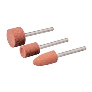 Silverline Schleifstifte, 3-tlg. Satz Ø 9, 10 u. 15 mm