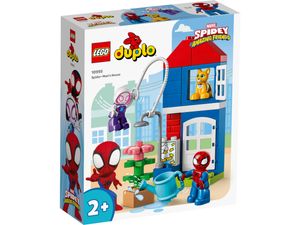 LEGO 10995 DUPLO Spider-Mans Haus, Spidey Set Spielzeug zum Bauen mit Figur und Steinen für Kleinkinder ab 2 Jahren, Spidey und seine Super-Freunde