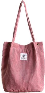 OKWISH Schultertasche ,Große Umhängetasche, Damen Cord Shopper Tasche, Handtasche, Shopper Handtasche Damen, Schultertasche, Tragetasche - Lila OKWISH Schultertasche ,Große Umhängetasche, Damen Cord Shopper Tasche, Handtasche, Shopper Handtasche Damen, Schultertasche, Tragetasche - Lila