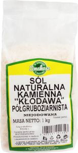 KŁODAWA halbkörniges nicht jodiertes natürliches Kłodawa-Salz 1 kg SMAKOSZ