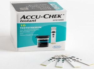 Okamžité testovacie prúžky Accu-Chek 1X10 ks