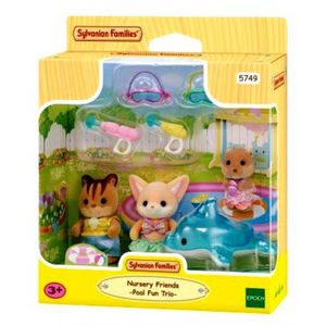 Sylvanian Families - Kindergartenfreunde - Planschbecken Trio &#40 5749&#41