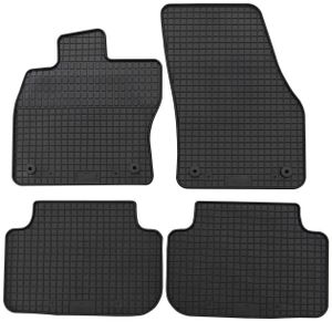 für VW Golf Sportsvan ab 05/2014 Passform Fußmatten PETEX Gummimatten 4-teilig schwarz Allwettermatten Gummifußmatten