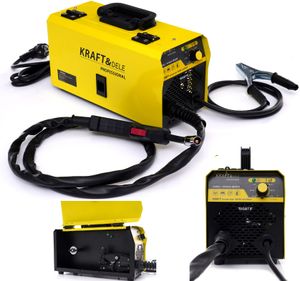 KRAFT Schweißgerät MIG/MAG 200A IGBT Inverter Schweißen Maschine ohne Gas ANTI STICK