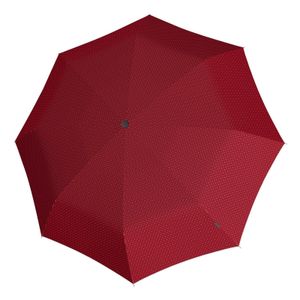 Knirps Taschenregenschirm Regenschirm A.050 Medium Manual Joy Red dunkelrot