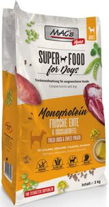 MAC's Dog Hundefutter Mono Ente Trockenfutter 3kg getreidefrei glutenfrei