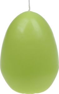 Eierkerze Limette 110/80 mm