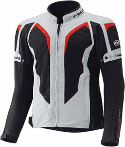 Held Zelda Damen Touren Textiljacke, grau/rot, L