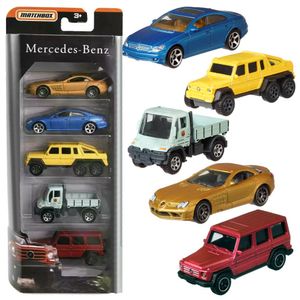 Mercedes-Benz | 5-er Pack Geschenk-Set | Matchbox | Die-Cast Set | 1: 64