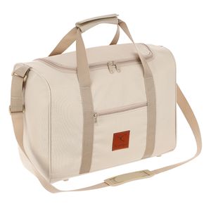 Granori Handgepäck Reisetasche 40x30x20 cm WT2 – Leichte Flugzeug Kabinengepäck Tasche mit Tragegurt für Damen und Herren in beige