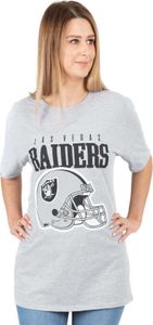 NFL - T-Shirt für Damen NS6528 (XL) (Grau/Schwarz)