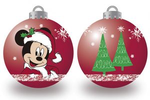 Arditex WD13421 Packung mit 6 Bällen Weihnachtsbaum Durchmesser 8 cm. von Disney-Mickey